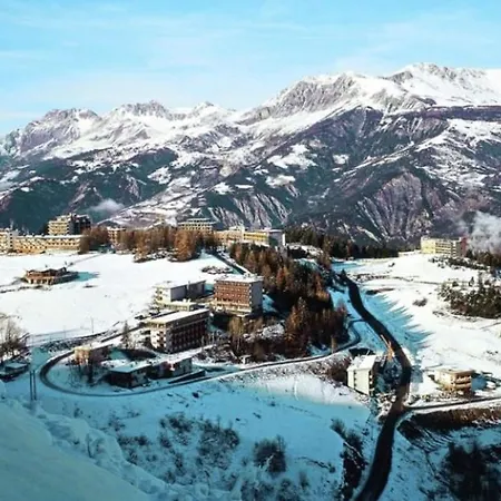 Apartament Chaleureux A Uvernet-fours, 25m² Avec Vue Montagne