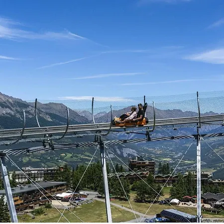 Chaleureux A Uvernet-fours, 25m² Avec Vue Montagne Uvernet-Fours