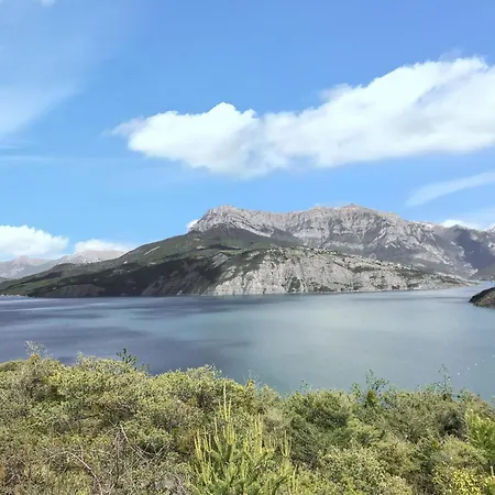 Apartament Chaleureux A Uvernet-fours, 25m² Avec Vue Montagne