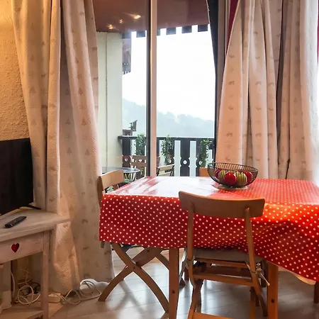 Chaleureux A Uvernet-fours, 25m² Avec Vue Montagne Apartament