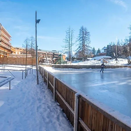 Chaleureux A Uvernet-fours, 25m² Avec Vue Montagne