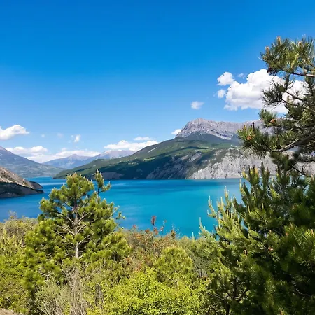 Chaleureux A Uvernet-fours, 25m² Avec Vue Montagne