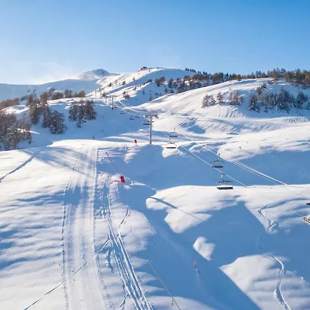 Appartement Chaleureux A Uvernet-fours, 25m² Avec Vue Montagne