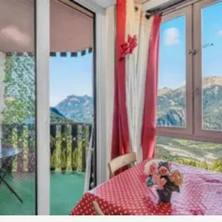 Appartement Chaleureux A Uvernet-fours, 25m² Avec Vue Montagne