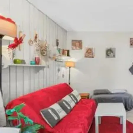 Chaleureux A Uvernet-fours, 25m² Avec Vue Montagne
