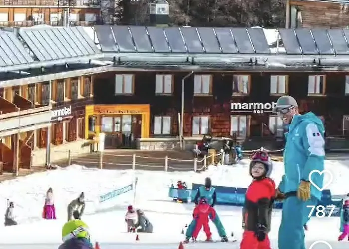 Chaleureux A Uvernet-fours, 25m² Avec Vue Montagne